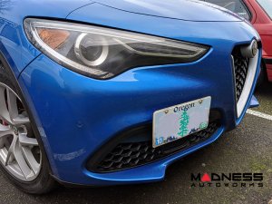 Alfa Romeo Stelvio License Plate Mount - Platypus (2018-2024)